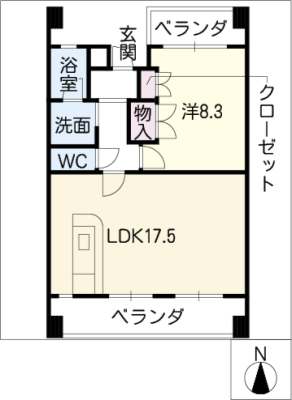 グレードハイツ新守山Ⅱ 1階