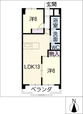 ソフィア東山 2階