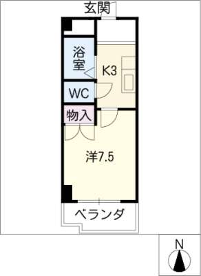 第３長岡マンション 4階