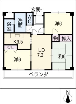 コレクション喜多山 2階