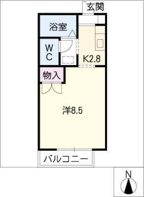 フォレストヒルズ 2階