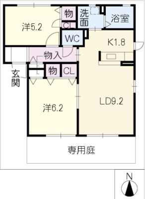 サンモール吉根 1階