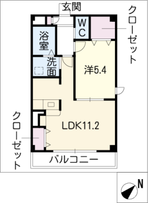 ウィステリア 1階