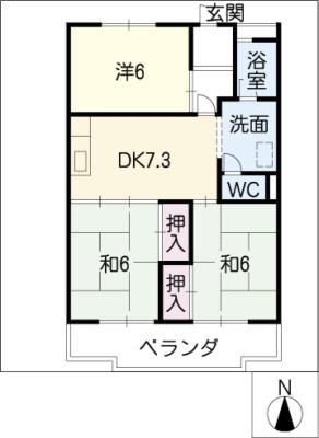 フローレスヤマワキ 4階