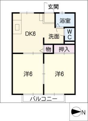 サンシティ森田 1階