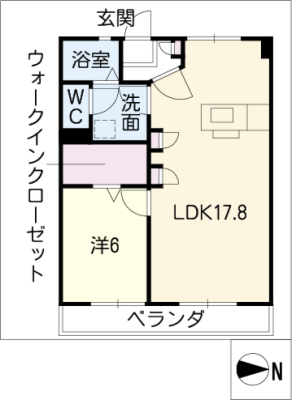 メゾンミズタ 1階