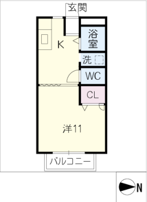 サンビレッジ大垣ＡＢＣ 1階