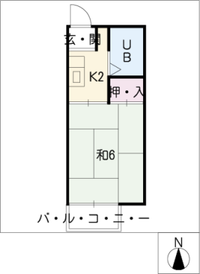 ハイツＢＭ 2階