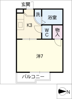 ジュネスアゲハ 1階