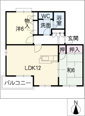 セントラル長松　Ａ・Ｂ棟 2階