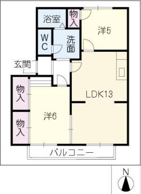 グレートタウン立川　Ａ・Ｂ棟 1階