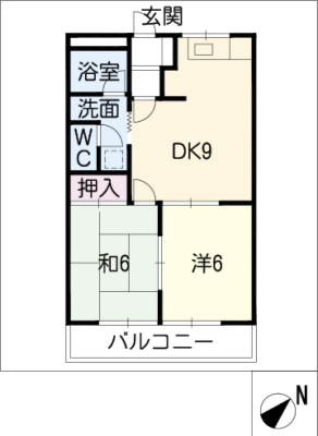 サンメゾン２５ 2階