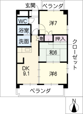 ラナ・清水野 5階