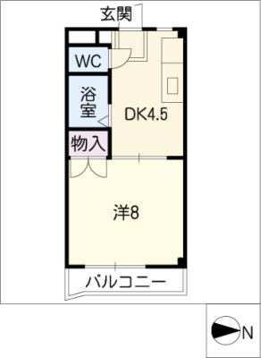 シャンブル高野 1階