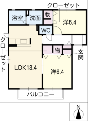 バリュージュ　クレスト　Ａ棟