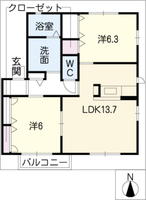 リンダーホーフ山本 B棟(賃貸マンション)[物件番号:3602269