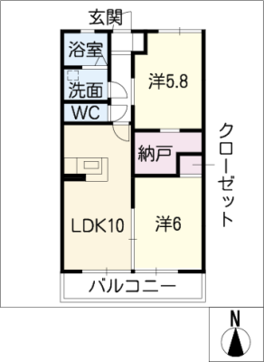 メルベーユセゾン 1階