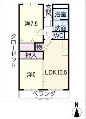 アメリアコート三橋 2階