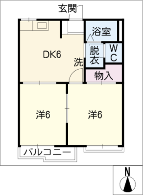 アルファープラスＢ棟 2階