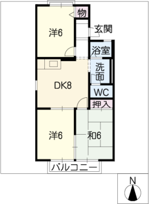 ボナールＭＵＳＵＢＵ　北棟