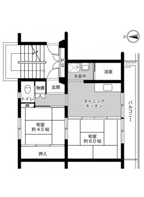 ビレッジハウス巣南町西1号棟