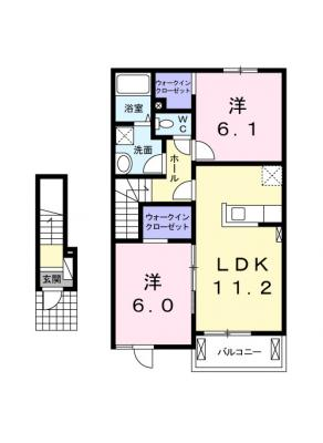 メゾン　ド　ショコラ 2階