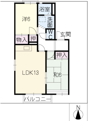 エクセル弐番館 1階