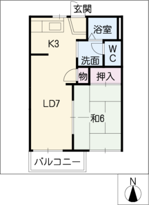 トップヒル１２　Ｂ 2階