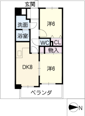 イトーピア豊田 2階