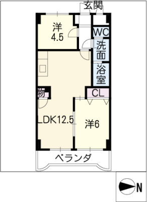 小坂プリンシア 4階