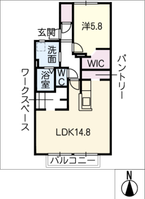 サンライズ朝日ヶ丘 2階