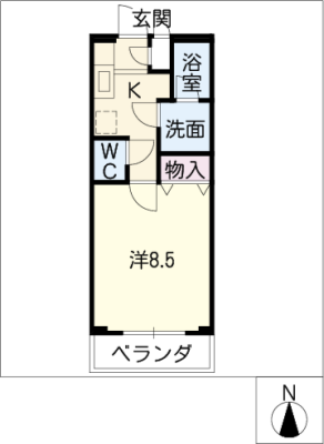 シーズンコートみよし 2階