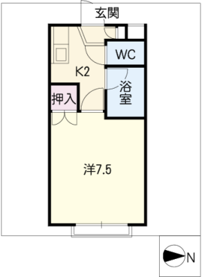 アムラックスⅠ 2階