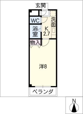 ロジュマン　ウメツボ 2階