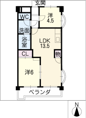 マンション三喜 2階