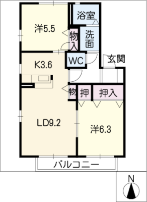 トゥインクル高上Ｂ棟