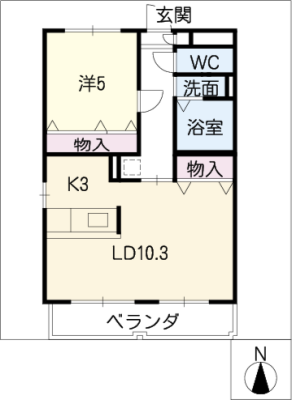 グランドソレーユ 2階