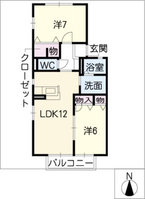 アネックスＭＡＲＵＭＩ　Ａ棟 1階