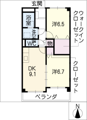 グリンデル千現 3階