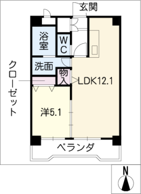 カムパース浄水 2階