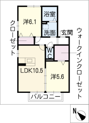 シンフォニー三好　Ｂ棟 1階