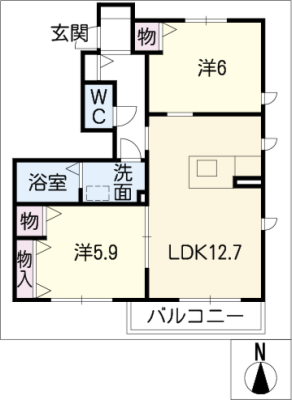 エクラージュ 1階