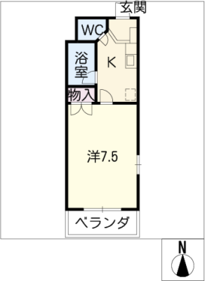 サンハイツ賢球 1階