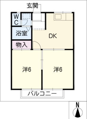 エステートピアまき 2階