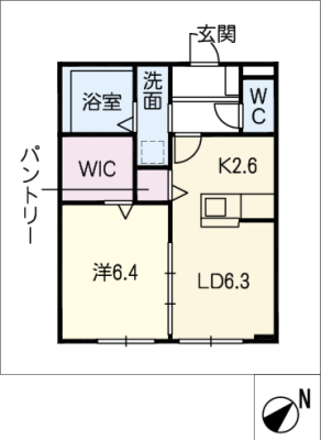 仮）三好丘あおばメゾン　Ａ棟 1階