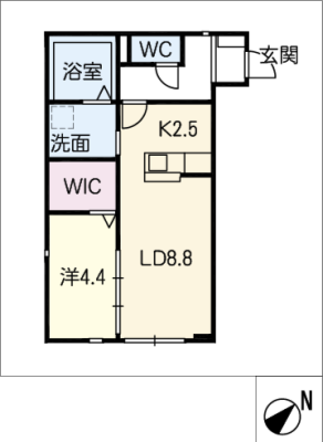 仮）三好丘あおばメゾン　Ａ棟 1階