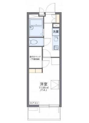 レオパレスフーカ西町 2階