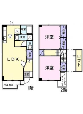 ブランシェ南市木Ａ 1階