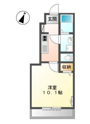 プロニティハウス薫　弐番館 1階