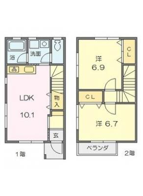 ミモザMI 2階